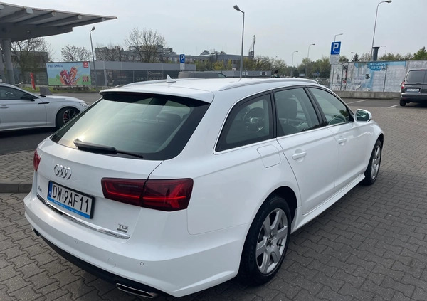 Audi A6 cena 93500 przebieg: 200000, rok produkcji 2018 z Wrocław małe 191